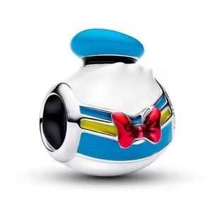 NWOT Donald Duck Icon Charm Sterling Silver 925